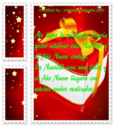 postales bellas para enviar saludos de Navidad y Año Nuevo