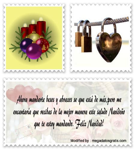Frases bonitas para enviar en Navidad a mi enamorado.#SaludosNavidenosParaExPareja