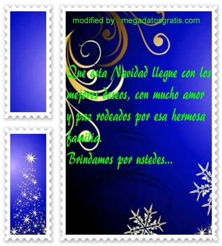 postales de mensajes de Navidad,originales saludos Navideños