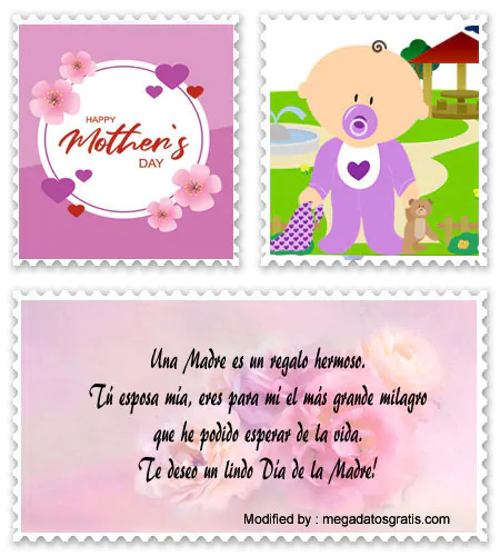 Descargar frases para el Día de la Madre para enviar por WhatsApp.#FelicitacionesParaElDiaDeLaMadre