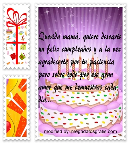 Textos de cumpleaños para mi Madre,obsequiar bellas palabras de cumpleaños para tu Mamá