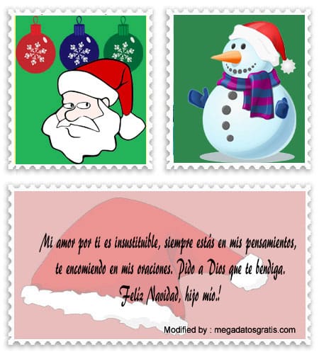  Bonitos mensajes de Navidad para enviar a mis hijos por WhatsApp.#SaludosDeNavidadParaHijos