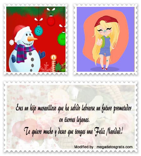 Bellos y originales mensajes de Navidad para mandar por WhatsApp a mis hijas.#SaludosDeNavidadParaHijos