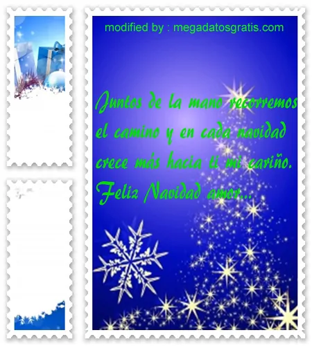 postales de mensajes de Navidad,nuevos y cortos sms de Navidad para mi novio
