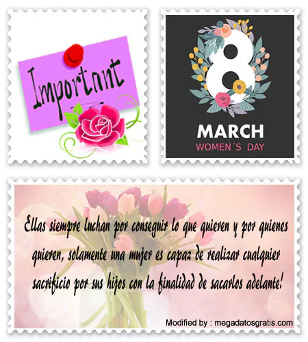 Descargar bellas imágenes para el Día de la Mujer para Facebook.#SaludosParaEl8DeMarzo,#FelicitacionesParaParaEl8DeMarzo,#FrasesParaParaEl8DeMarzo,#TarjetasParaParaEl8DeMarzo,#DedicatoriasParaEl8DeMarzo