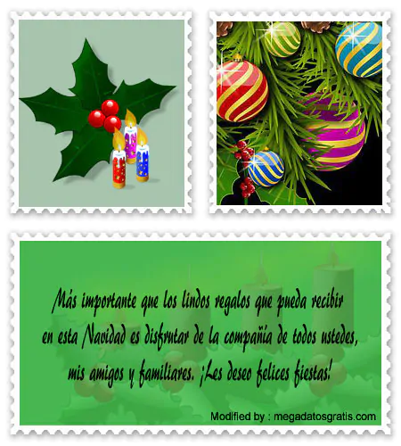 Tarjetas bonitas con dedicatorias de Navidad para amigas.#SaludosNavideñosParaAmiga