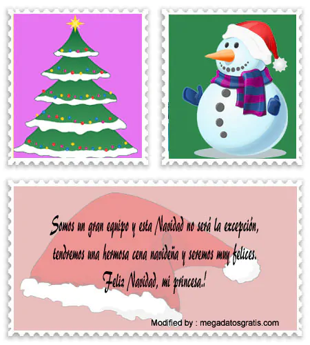 tiernas frases de Navidad para novios para dedicar.#SaludosNavideños
