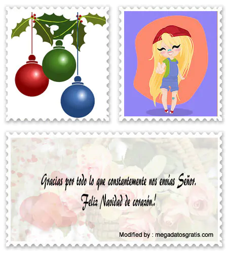 Descargar mensajes bonitos de Navidad para Facebook.#FrasesNavidenasParaAmigos