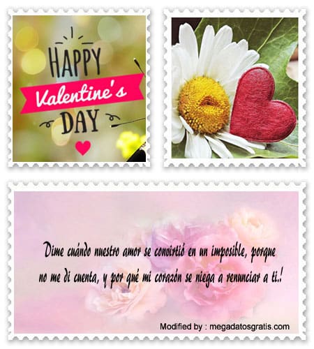 Buscar bonitas palabras por San Valentín para un amor equivocado.#FrasesFelízDíaDeSanValentín