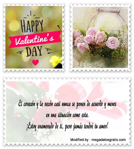 Frases y mensajes románticos de Felíz San Valentín para mi amor