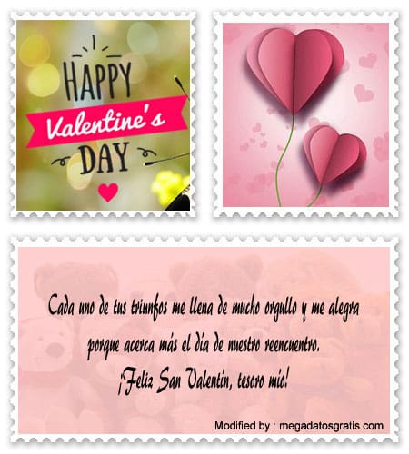 Buscar textos bonitos de Felíz San Valentín para Messenger.#FrasesFelízDíaDeSanValentín