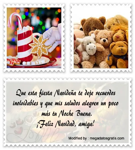 Bonitas postales para felicitar el Día de Navidad.#FrasesNavideñas