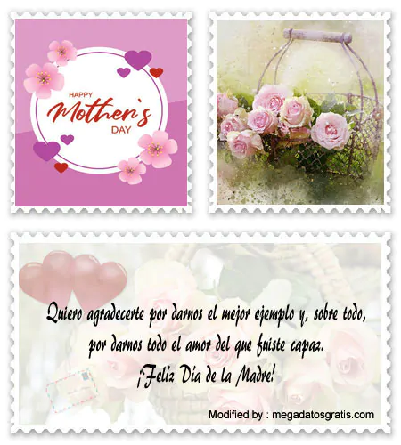 Originales saludos por el Día de las Madres para enviar por WhatsApp.#Saludos por el Día de la Madre