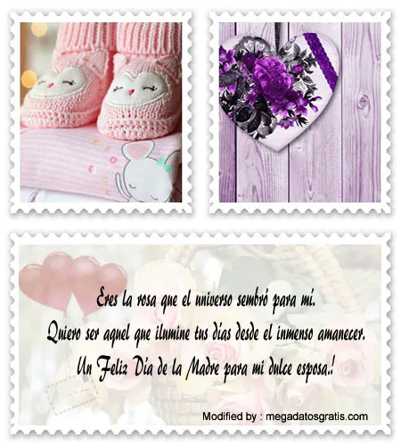 Frases y tarjetas de amor para enviar a Mamá por celular.#SaludosParaElDíaDeLaMadre