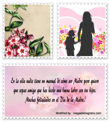 Mensajes bonitos para el Día de la Madre para mandar por WhatsApp.#SaludosParaElDíaDeLaMadre