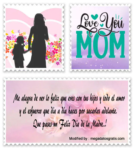 Bonitos pensamientos sobre el amor de Madre para Facebook.#SaludosParaElDíaDeLaMadre 