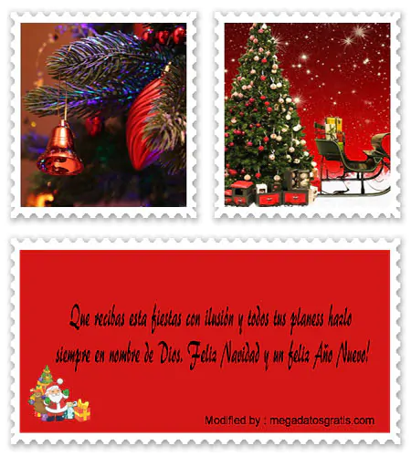 enviar lindas frases de Navidad y Año Nuevo