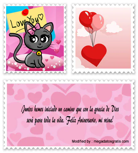 Buscar las mejores palabras y tarjetas románticas para enviar a mi novia por aniversario por WhatsApp