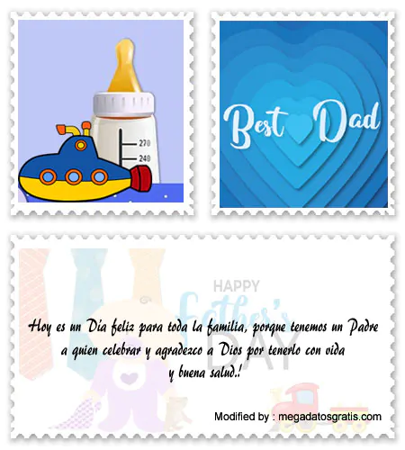 originales dedicatorias para el Día del Padre para Facebook.#SaludosPorElDíaDelPadre