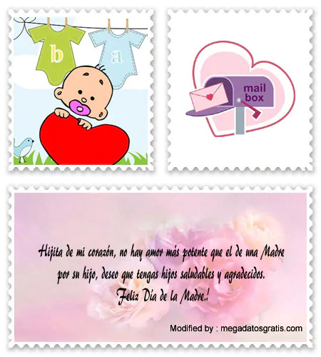 Bonitas tarjetas con frases de amor para el Día de la Madre.#SaludosFelízDíaDeLaMadre