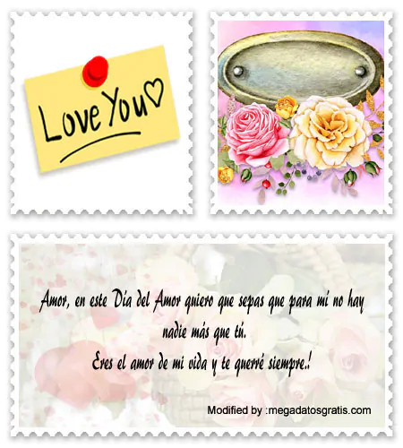 Bellos mensajes bonitos para el Día del Amor.#SaludosParaElDíaDelAmor
